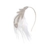 BABEYOND 1920s Women's Gatsby Headband Costume Accessories 20s Flapper Feather