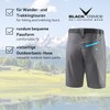 Black Crevice Women's Trekking Shorts – Black, 36