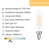 Sunaiony E12 LED Bulb Dimmable 40 Watt Equivalent E12 Candelabra