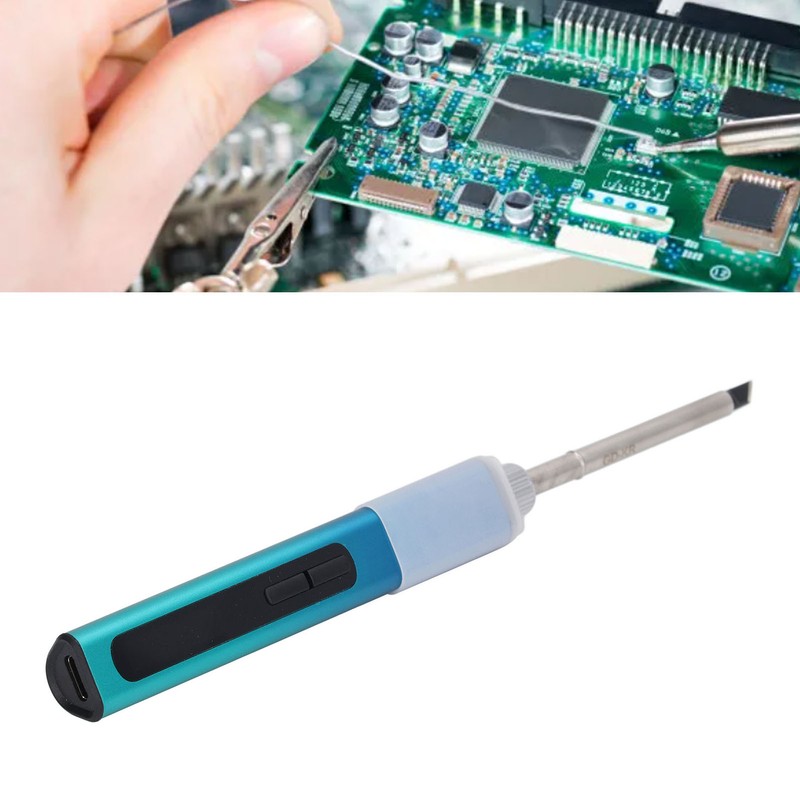 Electric Soldering Iron USB Charging Digital Display PID Temperature Control