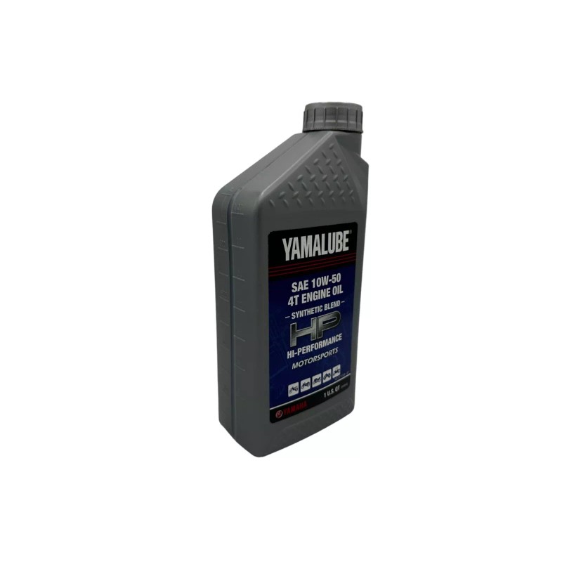 Yamaha New Yamalube 10W-50 Semi-Synthetic Oil-LUB-10W50-SS-12-6PACK