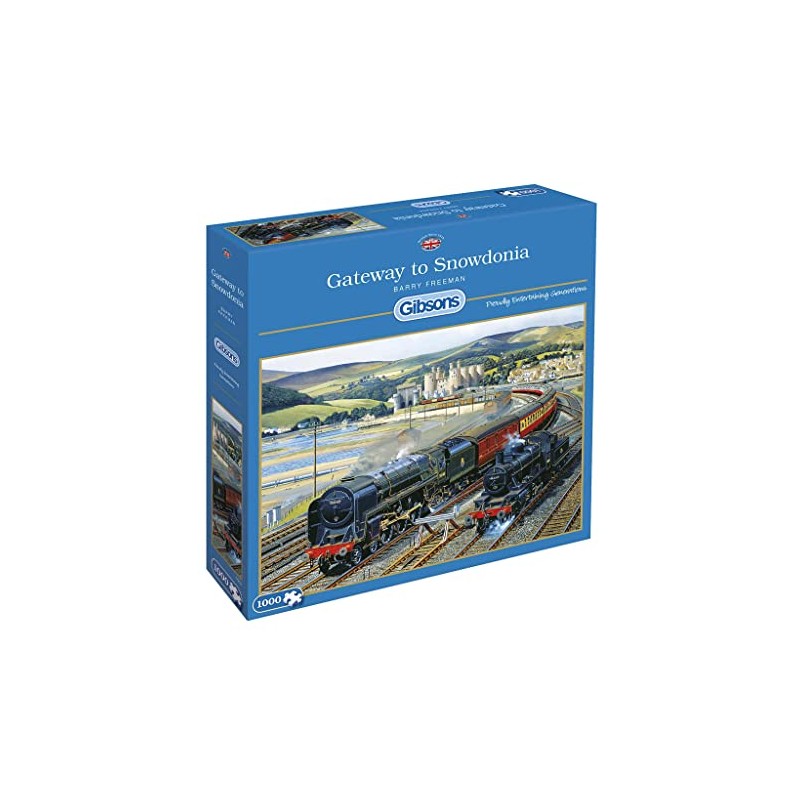 Gibsons Gateway to Snowdonia Jigsaw Puzzle, 1000 piece