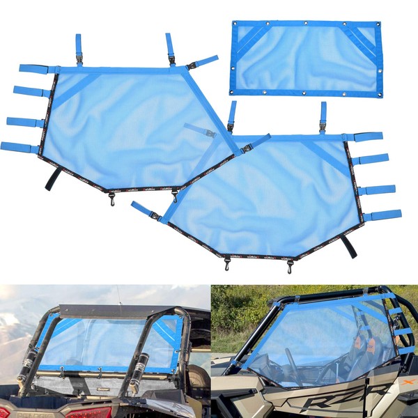 Goldfire Front Rear Window Wind Screen Shade Shield Cover Window