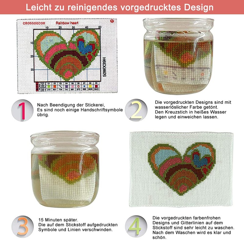 Leczany DIY Cross Stitch Kit: Complete Range of Pre-Printed Starter