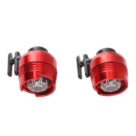 2 Pcs Shoes Headlight 3 Lighting Modes IPX5 Water Resistant Aluminum Alloy Lightweight Shoes Headlamp