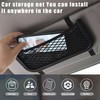Pack of 2 Car Stretch Mesh Net, Elastic Car Storage