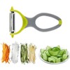 2 in 1 Julienne Peeler & Vegetable Peeler, Fruit Y