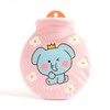 Round pouch thermal water bag 240ml steaming hand warmer elephant