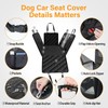 Simple Deluxe Dog Car Seat Cover for Back Seat, 100%