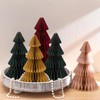 Cinnvoice 5 PCS Paper Christmas Tree Honeycomb Christmas Tree 3D