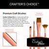 Royal & Langnickel Crafter's Choice Pro, 4 pc Synthetic Sable