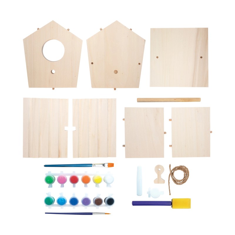 MindWare New - MindWare Make Your Own Birdhouse Kit -