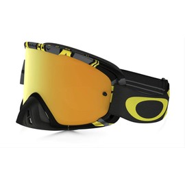 Oakley O2 XM Men's Goggles (Intimidator Gunmetal Yellow Frame/24K Iridium)