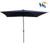 10 X 6.5t Rectangular LED Lighted Outdoor Umbrellas for Patio