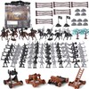 Medieval Knights Toys 110PCS Ancient Soldier Warriors Figures Toy Army