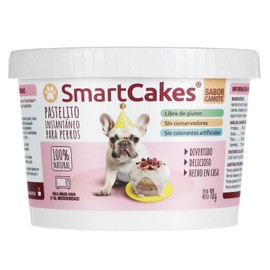 Pastelito Instantáneo para Perros, 100% Natural, Sin Gluten, Sabor Camote, Fácil de Preparar, para Microondas (Listo en 3 Minutos, 1 Pastelito de 98 g