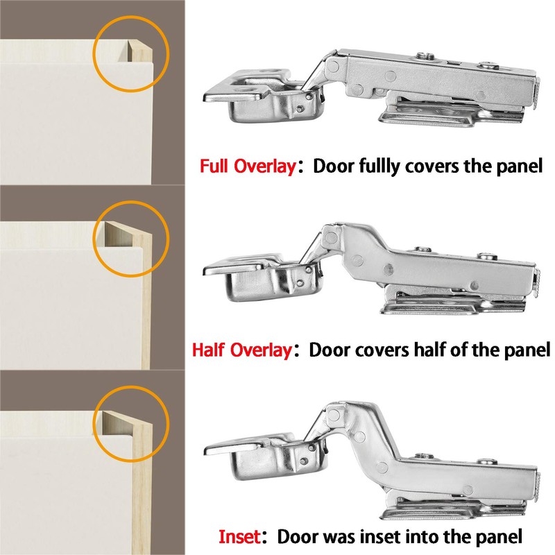 Kimdot Full Overlay 35mm Cup European Hidden Hinge Clip-on Plate