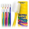 ZIOSTAND Way.V Extra Soft Toothbrush 7 Pack for Sensitive Gums