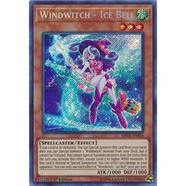 Yu-Gi-Oh! - Windwitch - Ice Bell - SHVA-EN046 - Secret Rare - 1st Edition - Shadows in Valhalla