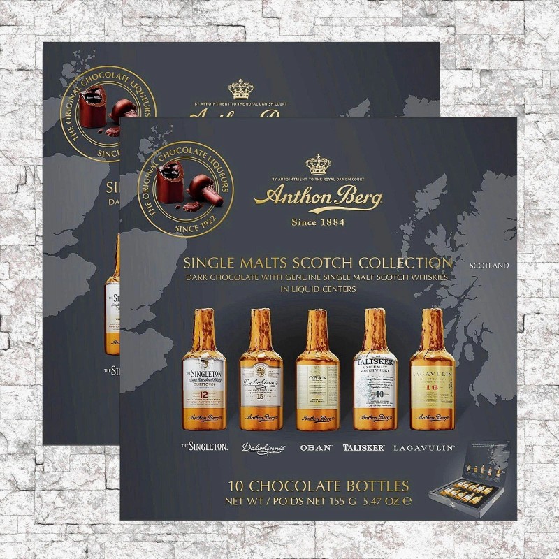 Anthon Berg Lot of 2 Anthon Berg Single Malts Scotch