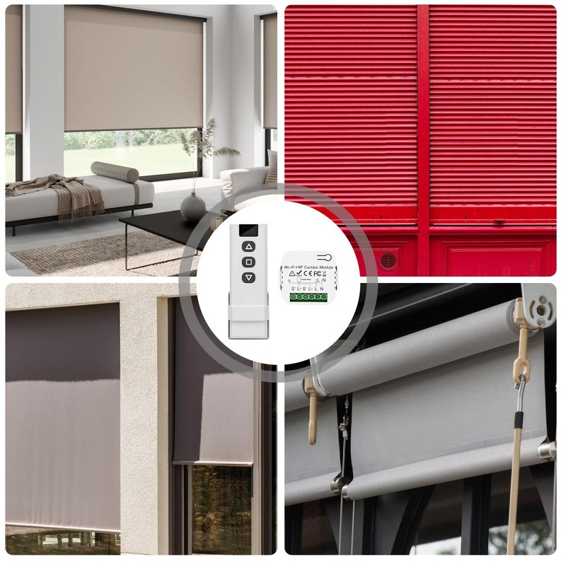 Nizirioo Wireless Roller Shutter Control Retrofit Set Roller Shutter Motor