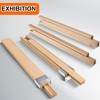 Maitys 2 Pcs Wood Drawer Slides Bottom Mount Classic 16