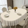 bnhjsdw Oval Tablecloth, French Country Printed Oval Table Cloth-60x120 Inch,
