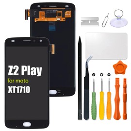 Replacement for Motorola Moto Z2 Play LCD Screen for Moto z2play XT1710-01 XT1710-02 XT1710-06 XT1710-07 LCD Touch Screen Display Panel Digitizer Assembly with Repair kit