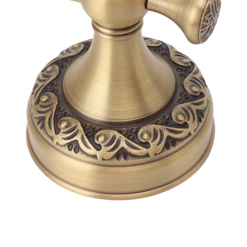 Brass Toilet Paper Holder Antique Vintage Wall Mount Tissue Roll
