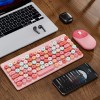 AniviaPink Pink 2.4G 86-keys Wireless Keyboard & Mouse Combo For