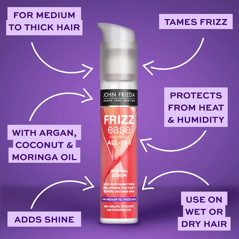 John Frieda Frizz Ease Original 6 Effects Serum for Medium