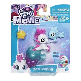 Hasbro C1837 My little pony sed Poppy The Movie shell-pony friends