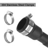 TTFLEX 12 FT Dishwasher Drain Hose, Flexible Discharge Hose with