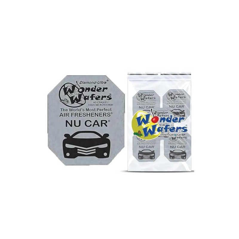 Wonder Wafers 72 Count Individually Wrapped Air Fresheners Nu Car