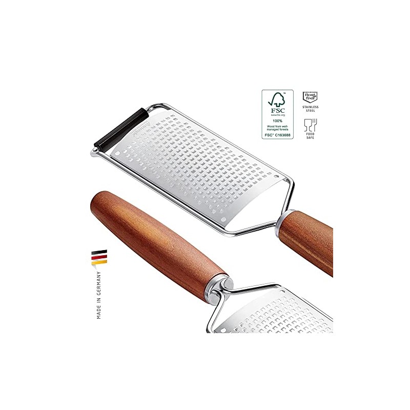triangle Cheese Grater Sense - Ultra-Sharp Stainless Steel for Easy