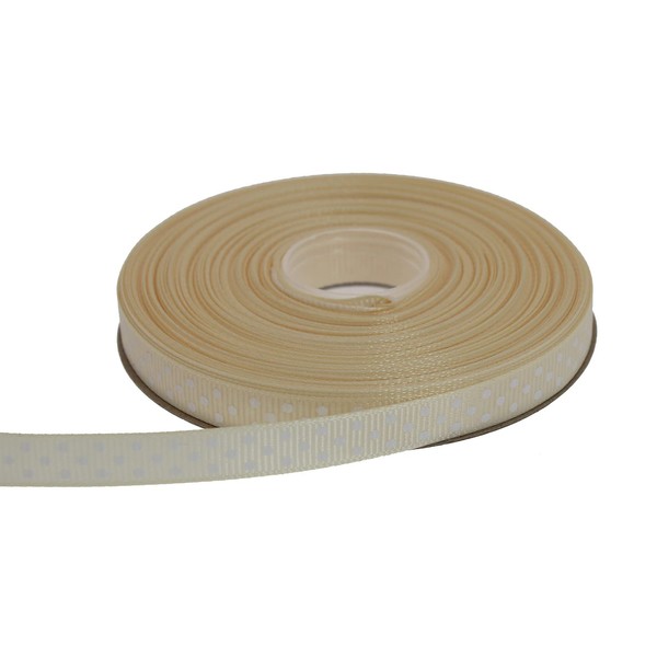 DXEUD Polka Dot Grosgrain Ribbon 25 Yard Each Roll 100%
