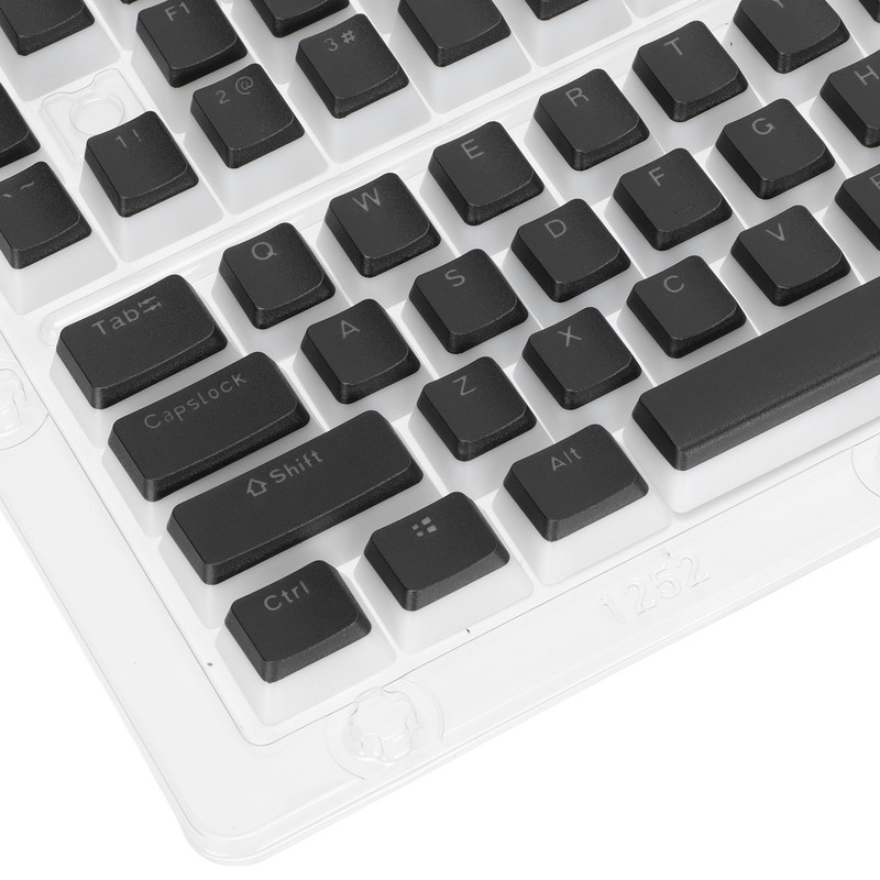 Keyboard Keycaps 129 Keys Pudding Transparent OEM Height PBT Two