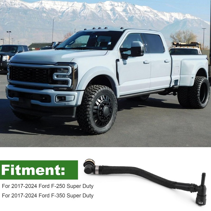 For 2017-2024 Ford Super Duty 6.7L Diesel Heater Core Inlet