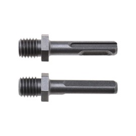 EMSea 2pcs Adapter M14 Male Thread to SDS Plus Female and Female Triangle for Grinder Drill Bit Connection Converter of Diamond Core Bits Fitted on Electric Drill