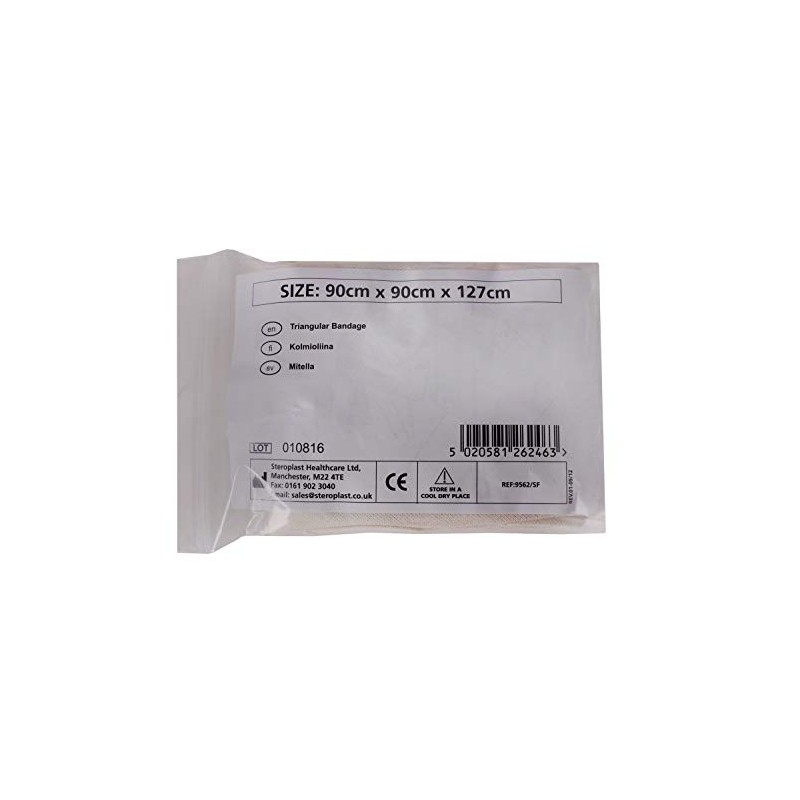 Steroplast Triangular Bandage, Calico, Pack of 1