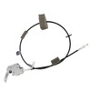 TQPONLY Tailgate Door Upper Latch w/Cable Compatible with 1992-2009 Ford