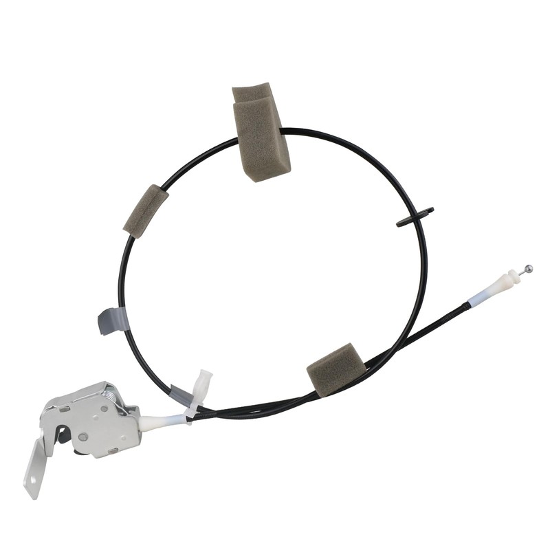 TQPONLY Tailgate Door Upper Latch w/Cable Compatible with 1992-2009 Ford
