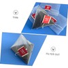 ABOOFAN 100pcs Nylon Tea Filter Bags Drawstring Reusable Loose Leaf