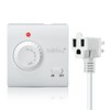 Adjustable Thermostat, Briidea Plug in Heating & Cooling Thermostat with
