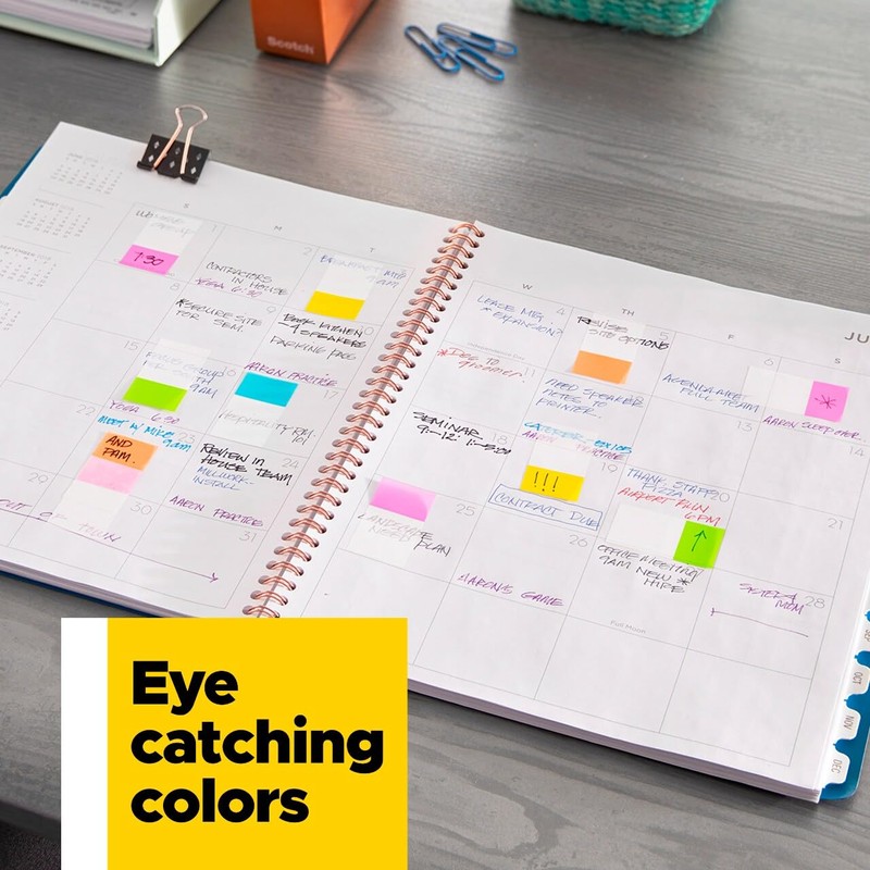 Post-it Flags in Portable Dispenser, 100 Flags/Pack, .47 in x