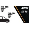 Northeastern Exhaust Stainless Steel Direct Fit Front Pipe fits: 2012-2015