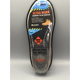 Airplus Ultra Work Memory Plus Insole - Durable & Comfort Men Sizes 7-13