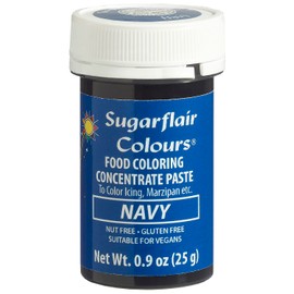 Sugarflair Food Coloring Concentrate Paste, 25 Grams Navy