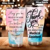 MEDROC Thank You Amazing Medical Assistant Tumbler Stainless Steel 30oz,