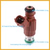 Partuto 4 Pcs 16600-5L300 FBJB100 Fuel Injector for Nissan Sentra